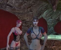 3d malkavian screenshot tagme toreador_(vtm) vampire_the_masquerade vampire_the_masquerade_bloodlines velvet_velour world_of_darkness