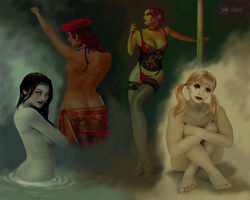 brujah damsel_(vtmb) jeanette_voerman kuei-jin malkavian ming-xiao slof toreador toreador_(vtm) vampire_the_masquerade vampire_the_masquerade_bloodlines velvet_velour world_of_darkness