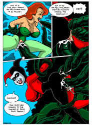 2girls anal batman:_the_animated_series batman_(series) comic dc_comics dcau double_penetration female frank_strom harley_quinn harley_quinn_(classic) human multiple_females multiple_girls poison_ivy poison_ivy_(dcau) pussy_juice tentacle tentacle_sex