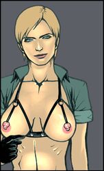 cybil_bennett einubis einublitz silent_hill silent_hill_1 tagme very_short_hair