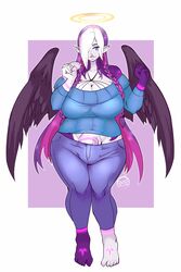 1futa abs aiassis alien android angel angel_wings big_breasts black_wings blue_eyes blue_hair braids breasts bulge clothed dickgirl dwps elf eonbound feet futa_only futanari goddess goth hair_over_eye hair_over_one_eye halo huge_breasts huge_penis intersex multicolored_hair multicolored_skin pale_skin penis penis_base phessian pink_hair pointy_ears robot robot_girl solo standing tattoo tattoos thick_thighs toes two_tone_skin veins veiny_penis white_hair wide_hips