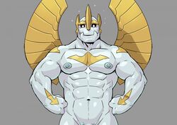 1boy abs bara galio league_of_legends male_only muscular_male slugsdog tagme