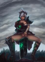 breasts league_of_legends milkwyvern riven tagme