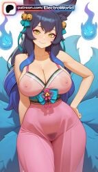 ahri from league of legends by electroworld