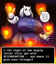 toriel from undertale by curvydrawings