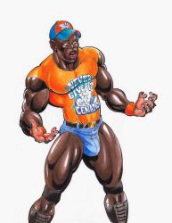 siproites gay traditional_media male male_only tagme original 2014 dark_skin
