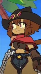 1girls accurate_art_style animal_ears animated breast_expansion breasts bursting_breasts busty cat_ears cleavage costume_switch female female_only gameoverse huge_breasts kit_(gameoverse) no_audio piggyz_07 solo solo_focus tagme third-party_edit video