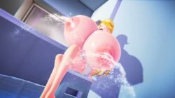 1girls animated blonde blonde-haired_female blonde_hair breast_expansion breast_growth breast_growth_(enlargement) breasts bursting_out_of_clothing expansion female female_only hose hose_in_mouth hose_inflation human human_female hyper hyper_breasts imbapovi inflation lactating_water lactation light-skinned_female light_skin liquid_inflation long_hair mommy mythra naked naked_female nude nude_female nudity popping solo tagme unusual_lactation video water water_inflation