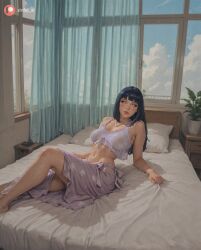 hyuuga hinata from naruto by aisinful