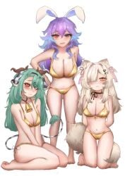cottontail (vtuber) from indie virtual youtuber by jiro draws cats