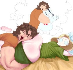 1femboy 2026 2boys adych androgynous ass ass_focus ass_worship bed bedroom big_ass billy_(adych) blonde_hair brown_hair bubble_butt child_bearing_hips dat_ass dreaming dumptruck_ass fat_ass femboy gay girly huge_ass looking_at_partner looking_back looking_pleasured male male_on_femboy male_on_male male_only muscular muscular_male oc original original_character resting resting_on_butt resting_on_partner roy_(adych) silly silly_face sissy sleeping thick_thighs thunder_thighs