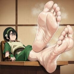 toph bei fong from avatar the last airbender by haremoverlord