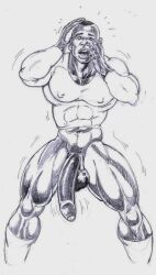 siproites monochrome gay traditional_media male male_only tagme original 2014