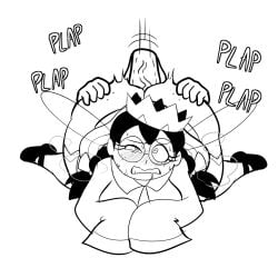 1boy 1girls 2026 all_fours ambiguous_penetration ass ass_bigger_than_head balls ballsack bangs bare_ass bent_over big_ass big_penis black_hair black_shoes bottom_heavy bottomless braid braided_hair braided_pigtails braided_twintails bubble_ass bubble_butt clothed clothing crown disembodied_hand disembodied_hands disembodied_penis doggy_style dress dress_lift drool drooling english_text erect_penis erection eyelashes eyewear fairy fairy_queen fairy_wings female freckles freckles_on_ass freckles_on_butt freckles_on_face front_view ftrashpickle fuzzycapsule08 glasses hal_laboratory hand_on_ass hands_on_ass huge_ass huge_cock huge_penis kirby_(series) kirby_64 kirby_64:_the_crystal_shards kneeling large_ass large_penis long_sleeves looking_pleasured male massive_ass monochrome motion_lines musk musk_clouds nintendo no_panties on_all_fours onomatopoeia partially_clothed penis pigtails queen queen_ripple royalty sex sex_from_behind shoes sketch socks solo_female solo_focus steam sweat sweatdrop sweating text thick_thighs thighhighs thighs tied_hair twintails veiny_penis white_background wings