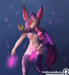 1girls female female_only fluffylambbooty league_of_legends solo tagme xayah