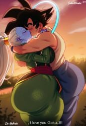 ai ai-created ai_assisted ai_generated angel_(dragon_ball) big_ass big_balls big_boobs big_breasts big_penis dominant dragon_ball dragon_ball_super dragon_ball_z goku huge_ass huge_breasts huge_cock huge_penis kiss kissing love massive_ass massive_balls massive_boobs massive_cock massive_penis massive_tits novelai pregnant pregnant_female son_goku vados