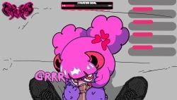chocovania_(character) meweeze imp horns original_character original fellatio blowjob blowjob_face faceless_character faceless_male