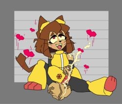 big_balls cum cum_drip cumshot edit edited female furry futanari gameoverse glitch_productions kit_(gameoverse) kit_bodega rustb0ltus simple_background third-party_edit veiny_balls