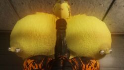 andromorph animated avian bed bedroom big_pecs black_fur chocobo chocores_breedan_(entitropy) feline ffxiv gay gay_male gay_sex gonzo_(daddygroudon) hrothgar larger_penetrated male/andromorph male/male male_only muscular muscular_male nipple_piercing pussy small_dom_big_sub tagme vaginal_penetration video yellow_fur
