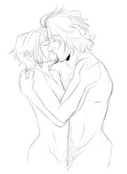 2boys ardyn_izunia final_fantasy final_fantasy_xv gay kissing male male/male male_only noctis_lucis_caelum nude softcore yaoi