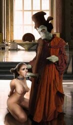 2d alien/human alien_boy alien_humanoid alternate_version_available anthro arms_behind_back background big_penis blowjob bodily_fluids bondage bound breasts brown_hair celebrity clothed clothed_male clothing collar completely_nude covered_in_cum cum cum_drip cum_on_body cum_on_breasts cum_on_chest cum_on_face cum_on_leg cum_on_lower_body cum_on_penis cum_on_stomach cum_on_thighs cum_on_upper_body detailed_background dominant domination eyebrows eyes fellatio femsub force forced forced_fellatio forced_oral full_body green_skin hair hair_bun hair_grab hat head_grab headgear holding human human_on_humanoid humanoid indoors interspecies kneeling light-skinned_female light_skin long_hair long_sleeves maledom naboo natalie_portman neckwear negisaray nipples nude nude_female nudity nute_gunray on_front on_her_knees open_eyes oral padme_amidala palace penis penis_out rape real_person realistic reflection reflective_floor robe royalty side_view slave sleeves star_wars submissive the_phantom_menace theed throne_room tied_up wide_sleeves