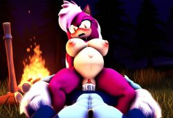 ai_generated ass blue_body breasts incest incest_(lore) magenta_fur male/female novelai pink_hair sex sonia_the_hedgehog sonic_(series) sonic_the_hedgehog sonic_the_hedgehog_(series) sonic_underground straight veiny_penis werehog