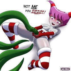 jinx (dc) from christmas by saltimilk