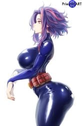 ai_generated big_ass big_butt boku_no_hero_academia color female female_focus female_only fit fit_female huge_ass huge_butt lady_nagant large_ass large_butt latex multicolored_hair muscular muscular_female my_hero_academia priestofart purple_hair short_hair side_view simple_background solo solo_female solo_focus tagme tagme_(artist) tagme_(character) thick_thighs white_background