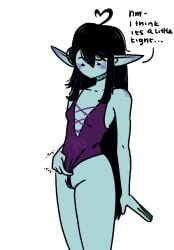 adventure_time adventure_time:_fionna_&_cake marceline marceline_abadeer marceline_the_vampire_queen pussy_lips swimsuit swimwear too_small_clothes