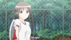 amazing anime awesome_face best_girl celebration fault!! music saeki_ai sugiyama_mio tagme tennis tennis_racket video youtube