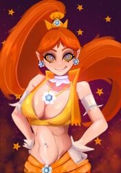 princess daisy from mario (series) by gangstargab
