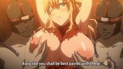 2boys animated breasts female groping multiple_boys nipples pandra shinkyoku_no_grimoire