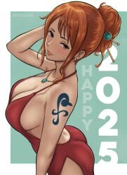 female female_only hiyozuki nami_(one_piece) one_piece