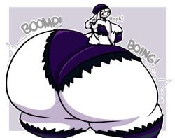 big_ass big_breasts breasts bubble_butt female furry huge_ass huge_breasts hyper_ass puffster3 tagme thick_thighs wide_hips