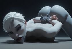 ai_generated alien asajj_ventress ass_up bondage bound clone_wars duchess_eugene face_down_ass_up naked naked_female nude nude_female pale_skin star_wars tagme tagme\\r\\n tied_hands tied_up