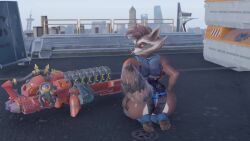 big_ass big_breasts breasts bubble_butt female furry huge_ass huge_breasts notsafeforgek rocket_raccoon rule_63 tagme thick_thighs video wide_hips