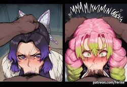 1boy 1boy2girls 2girls 2girls1boy absurd_res absurdres abused ai_generated balls balls_deep ballsack big_breasts blowjob blowjob_face blowjob_focus blowjob_only boobs_out breasts breasts_out cum cum_in_mouth cum_inside cum_out_nose cumshot cumshot_in_mouth dark-skinned_male dark_skin demon_slayer disgust disgusted disgusted_look english_text fellatio fellatio_face female female_focus ferise forced forced_onto_penis forced_oral forcing forcing_on_dick grabbing grabbing_hair grabbing_head hi_res high-angle_view high_quality high_resolution highres huge_balls huge_breasts huge_cock interracial interracial_sex inviting inviting_to_fuck inviting_to_sex kinky kochou_shinobu large_boobs large_breasts large_cock large_penis legs legs_up light-skinned_female light_skin male male/female male_pov maledom mitsuri_kanroji molestation multicolored_hair multiple_girls oral oral_rape oral_sex pawg penis penis_awe penis_out pink_hair pov pov_male rape raped raped_female raped_girl saliva saliva_on_penis shock shocked shocked_expression shocked_eyes shocked_face sound_effects sucking sucking_dick sucking_off sucking_penis sucking_testicles sucking_tip testicle_sucking testicles text thick thick_body thick_breasts thick_female thick_lips thick_penis threesome