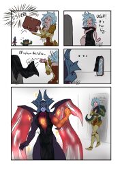 1boy 1girls aatrox female kayle league_of_legends male tagme