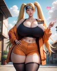 1girls ai_generated big_breasts blonde_hair breasts female_only huge_breasts kw0337 large_breasts naruko naruto rule_63 solo solo_female tagme uzumaki_naruto