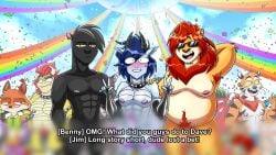 american_dragon:_jake_long anatid anseriform anthro aquatic_dragon avian bird bowser censored cougar daffy_duck dave_(rocky_rakoon) disney dragon duck eastern_dragon felid feline frosted_flakes group hi_res jake_long jim_(rocky_rakoon) kellogg's koopa lion looney_tunes male male_only mammal marine mario_(series) mascot mythological_creature mythological_scalie mythology nick_wilde nintendo pantherine rocky_rakoon scalie tiger tony_the_tiger tyler_(rocky_rakoon) warner_brothers zootopia