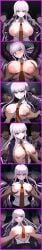 1girls ai_generated angry breast_grab breasts breasts_out danganronpa faceless_male fondling gangrape groping imminent_gangbang imminent_gangrape imminent_rape kirigiri_kyouko molestation multiple_boys