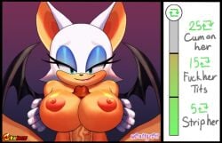 1boy 1boy1girl 1girls 2d 2d_animation animated anthro artist_signature background_music bat_ears bat_humanoid bat_wings battyzbit big_breasts blue_eyes blue_eyeshadow bodysuit boobjob bouncing_breasts chloeangelva cleavage clothed clothes_removed cum cum_on_breasts cum_on_face cumming_from_paizuri cumshot dubbed_version erect_penis erection eyelashes faceless_male female female_focus furry gloves holding_breasts human_on_anthro lipstick looking_at_viewer male mp4 music nipples nude_female offscreen_character offscreen_male paizuri penis pink_lipstick pov retweet_challenge retweet_icon rouge_the_bat sega shorter_than_30_seconds smile sonic_(series) sonic_the_hedgehog_(series) sound sound_edit sound_effects strip_game tagme text thekaimaster07 third-party_edit titjob titjob_pov topless twitter_strip_game_(meme) twitter_username video voice_acted white_fur wings