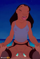 nani pelekai from disney by rule34lab