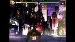 bear blue_mary continuous_ejaculation cum defeated female feral feral_on_human king_of_fighters m.u.g.e.n penis self_upload sex tagme video