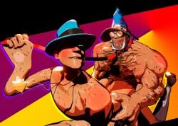 unrealsoska228 muscular bara video_games gay yaoi team_fortress_2 male male_only 3d 2024 soldier_(team_fortress_2) 2boys scout_(team_fortress_2)