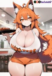ahoge ai_generated big_boobs big_breasts big_thighs blurry_background boobies boobs boobs_bigger_than_head breasts breasts_bigger_than_head bursting_breasts cameltoe cleavage cleavage_cutout curvaceous curvy curvy_figure digital_media_(artwork) dog_ears dog_girl dog_tail doggirl enormous_breasts enormous_thighs female female_focus gigantic_breasts gigantic_thighs hair_between_eyes hair_flaps highres hips hooters hooters_uniform hourglass_figure huge_ass huge_boobs huge_breasts huge_thighs huge_tits humongous_ass humongous_breasts humongous_thighs kemonomimi large_breasts large_thighs legs long_hair looking_at_viewer massive_breasts massive_thighs mature mature_female patreon_username petgirl petite pupils purple_ears purple_eyes purple_hair purple_tail round_breasts seductive seductive_eyes seductive_look seductive_smile self_upload shorts slim_waist smile smiling_at_viewer smooth_skin standing thick thick_hips thick_legs thick_thighs thighs thighs_bigger_than_head tits tits_bigger_than_head tori toriwoofs voluptuous waist watermark wavy_hair white_pupils white_skin white_skinned_female wide_hips wide_thighs wolf_ears wolf_tail woman