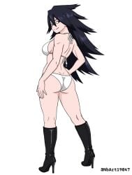 1girls 2d 2d_(artwork) 2d_artwork adult adult_female alternate_version_at_source alternate_version_available ass ass_cleavage ass_crack back back-tie_bikini back-tie_swimwear back_dimples bare_arms bare_back bare_hands bare_hips bare_shoulders bare_skin bare_thighs big_boobs big_breasts bikini bikini_bottom bikini_only bikini_top black-haired_female black_footwear black_hair black_high_heels black_shoes blue-eyed_female blue_eyes boku_no_hero_academia breasts busty busty_female busty_girl butt calves closed_mouth_smile digital digital_art digital_drawing digital_drawing_(artwork) digital_media digital_media_(artwork) dimples_of_venus drawing elbows exposed exposed_arms exposed_back exposed_hips exposed_shoulders exposed_skin exposed_thighs female female_focus female_only fingers footwear full_body gluteal_fold groin hair_between_eyes half_naked half_nude halterneck hand_on_hip hand_on_leg hand_on_own_hip hand_on_own_leg hand_on_own_thigh hand_on_own_waist hand_on_thigh hand_on_waist hands_on_leg hands_on_own_leg hands_on_own_thigh hands_on_thigh head_tilt high_heels high_resolution highres inframammary_fold japanese_female japanese_woman kayama_nemuri kneepits knees large_boobs large_breasts lean_figure legs long_hair looking_at_viewer looking_back looking_back_at_viewer mature mature_female median_furrow midnight_(my_hero_academia) more_at_source my_hero_academia naked naked_female naked_woman narrow_waist nbart19047 nemuri_kayama nude nude_female nudity partially_undressed semi_nude shoes shoulder_blades shoulders sideboob simple_background slender_body slender_waist slim_female slim_waist smile smiley_face smiling smiling_at_viewer solo standing string_bikini swimsuit swimwear teacher thick_ass thick_butt thick_thighs thighs tilted_head touching_hip touching_leg touching_own_leg touching_own_thigh touching_thigh touching_waist white_background white_bikini white_bikini_bottom white_bikini_top white_swimsuit white_swimwear wide_hips