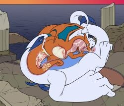 69_position bodily_fluids charizard cum cum_in_mouth cum_in_stomach cum_inside dominant duo feral feralcatalyst generation_1_pokemon generation_2_pokemon genital_fluids hi_res imminent_vore internal larger_dom legendary_pokemon lugia male male/male nintendo oral oral_vore pokemon pokemon_(species) sex shocked size_difference surprise_vore surprised vore x-ray_view