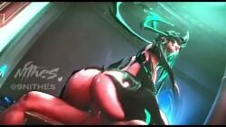 1boy 1girls 3d animated animation ass big_ass cowgirl_position cowgirl_sex female fucking_pussy hela hela_(marvel_rivals) horns marvel marvel_comics marvel_rivals pussy_juice riding riding_cock riding_dick riding_penis short_video shorter_than_30_seconds sound tagme video
