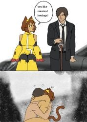 1female 1male 1male1female 2d 2d_(artwork) 2d_artwork action_lines add_tags_pls anal anal_penetration anal_sex are_you_a_virgin?_(meme) arm_around_neck ass capcom car cat_ears cat_girl cat_hero cat_tail catgirl coffee coffee_mug crack_pairing crackship crossover dialogue gameoverse glitch_productions goggles goggles_on_head hairy_pussy holding i_hate_myself ibispaint_(artwork) ibispaintx implied_penetration implied_sex kissing kit_(gameoverse) kit_bodega leon_s._kennedy leon_scott_kennedy meme motion_lines muscular muscular_male nerdy_female oomf_made_this porsche porsche_cayenne porsche_cayenne_turbo_gt redraw resident_evil resident_evil_9:_requiem self_upload straight suit suit_and_tie suit_jacket superhero tail tokyo_ghoul wokelander